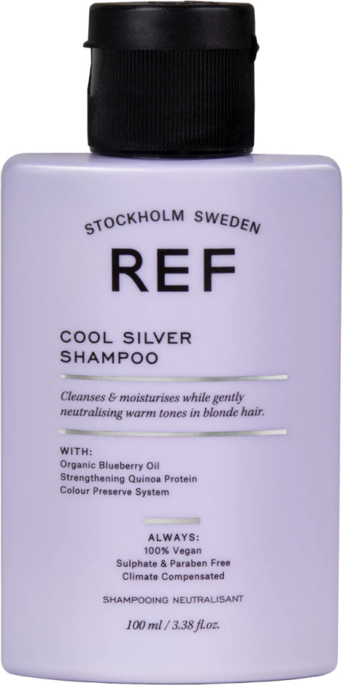 REF šampoon Cool Silver Shampoo 100ml, unisex