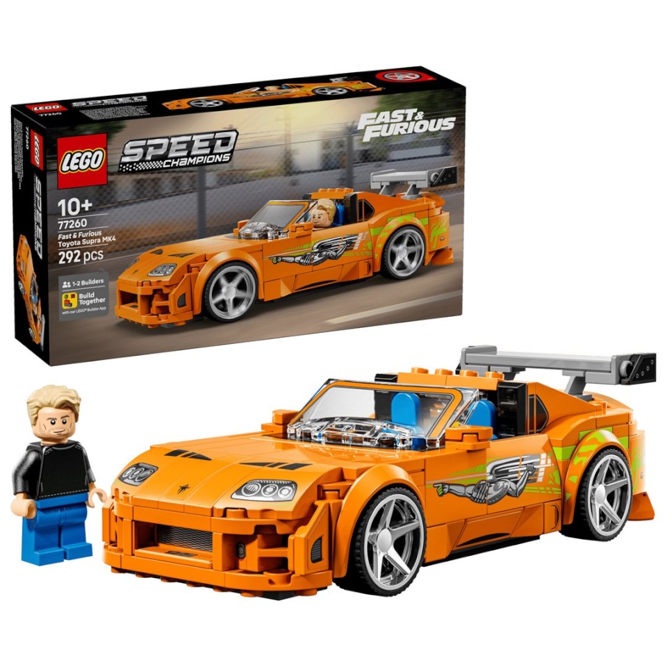 Lego klotsid Speed Champions 77260 - Szybcy i Wściekli: Toyota Supra Mk4