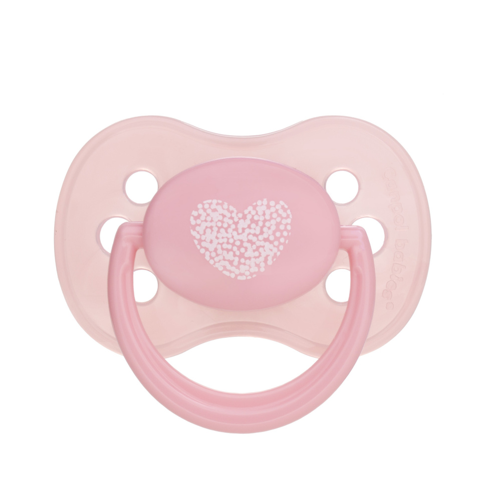 Canpol BABIES silikoonist sümmeetriline lutt PASTELOVE, 18 m+, assort., 22/418