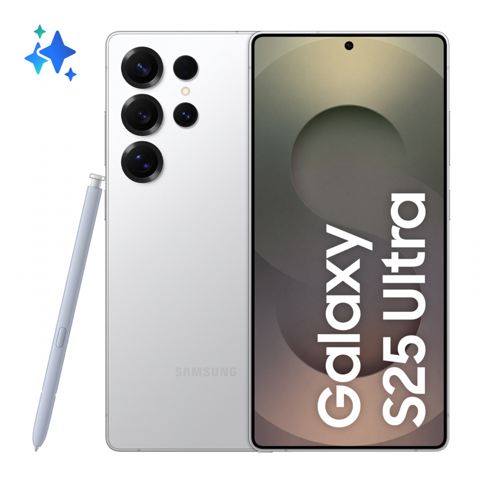 Samsung mobiiltelefon Galaxy S25 Ultra 256GB (Titanium Whitesilver, Android 15, 5G, 12 GB)