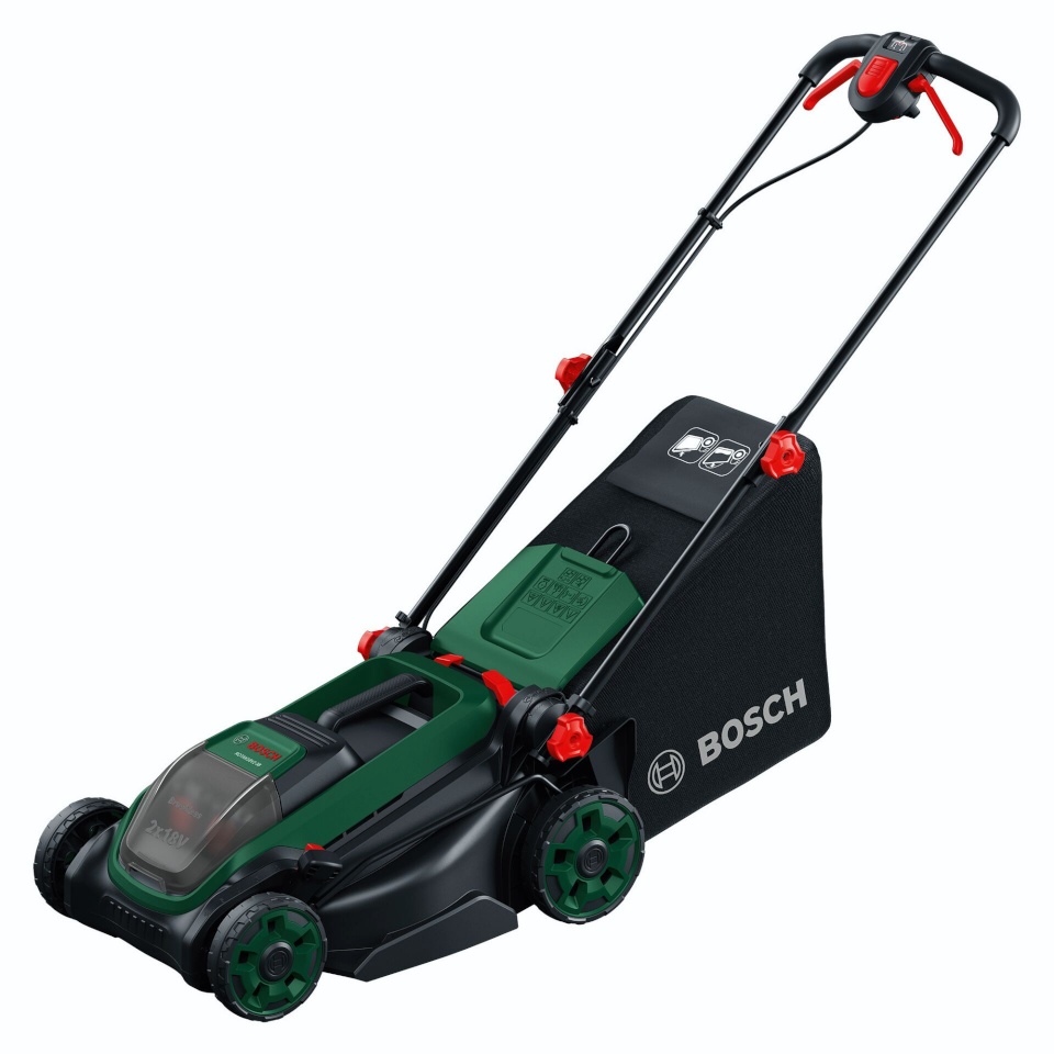 Bosch muruniiduk Rotak 18V2-38 Set Akku-Rasenmäher