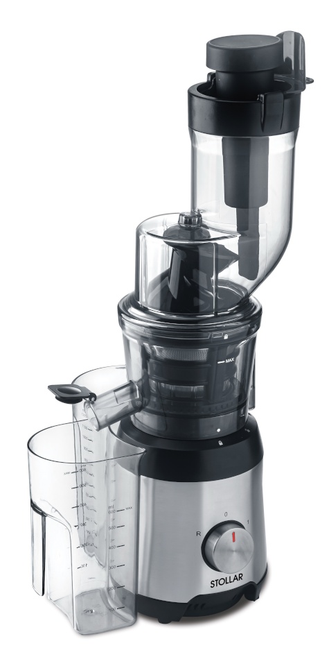 Stollar mahlapress BJP750 Juicer, roostevaba teras/must