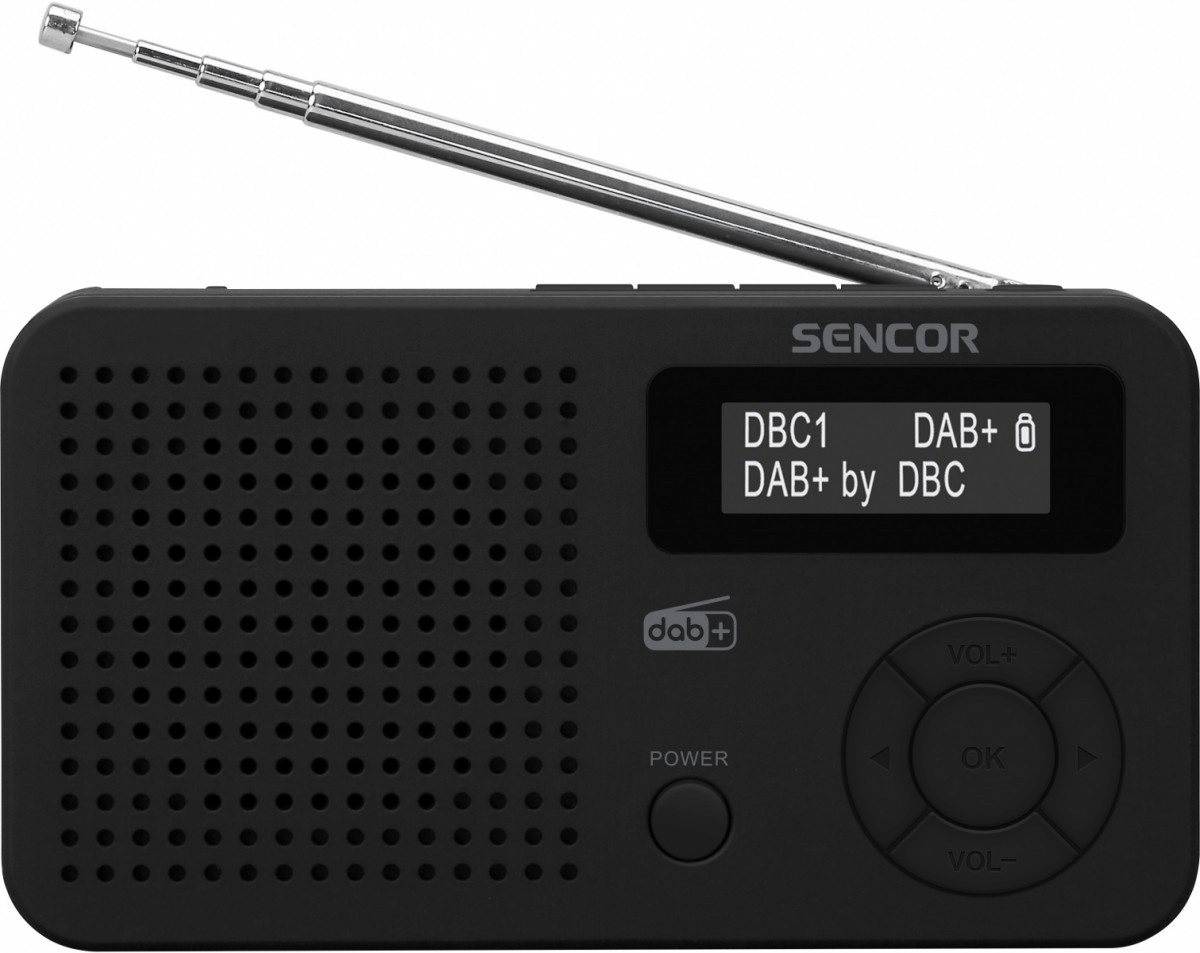 Sencor raadio Sencor SRD 7210B DAB+ FM/BT/USB
