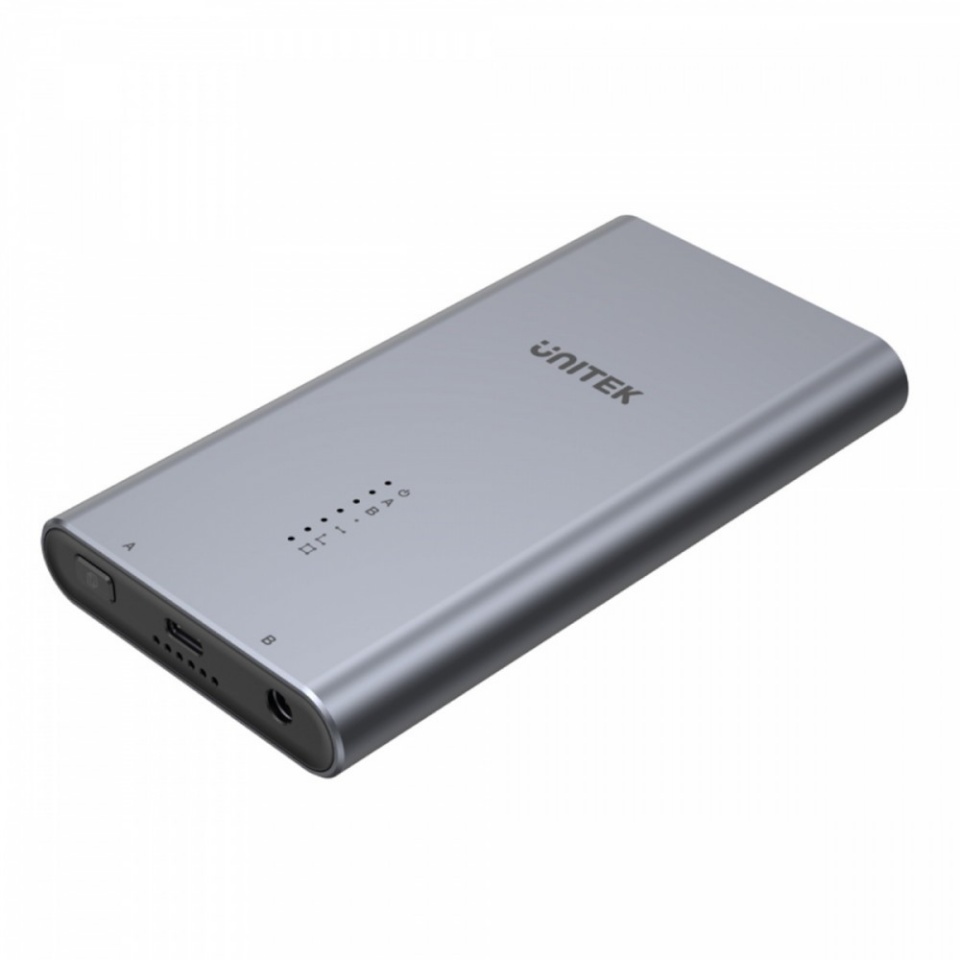 Unitek kettaboks SolidForce USB-C to PCIe /NVMe M.2 SSD; Dual Bay