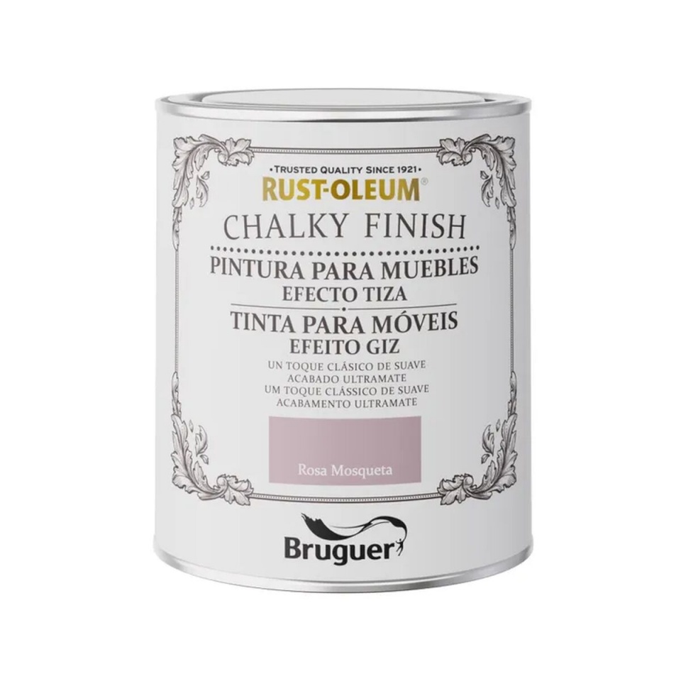 Bruguer värv Rust-oleum Chalky Finish 5733892 Mööbel 750ml Kibuvits