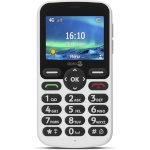 Doro mobiiltelefon 5860 must-valge