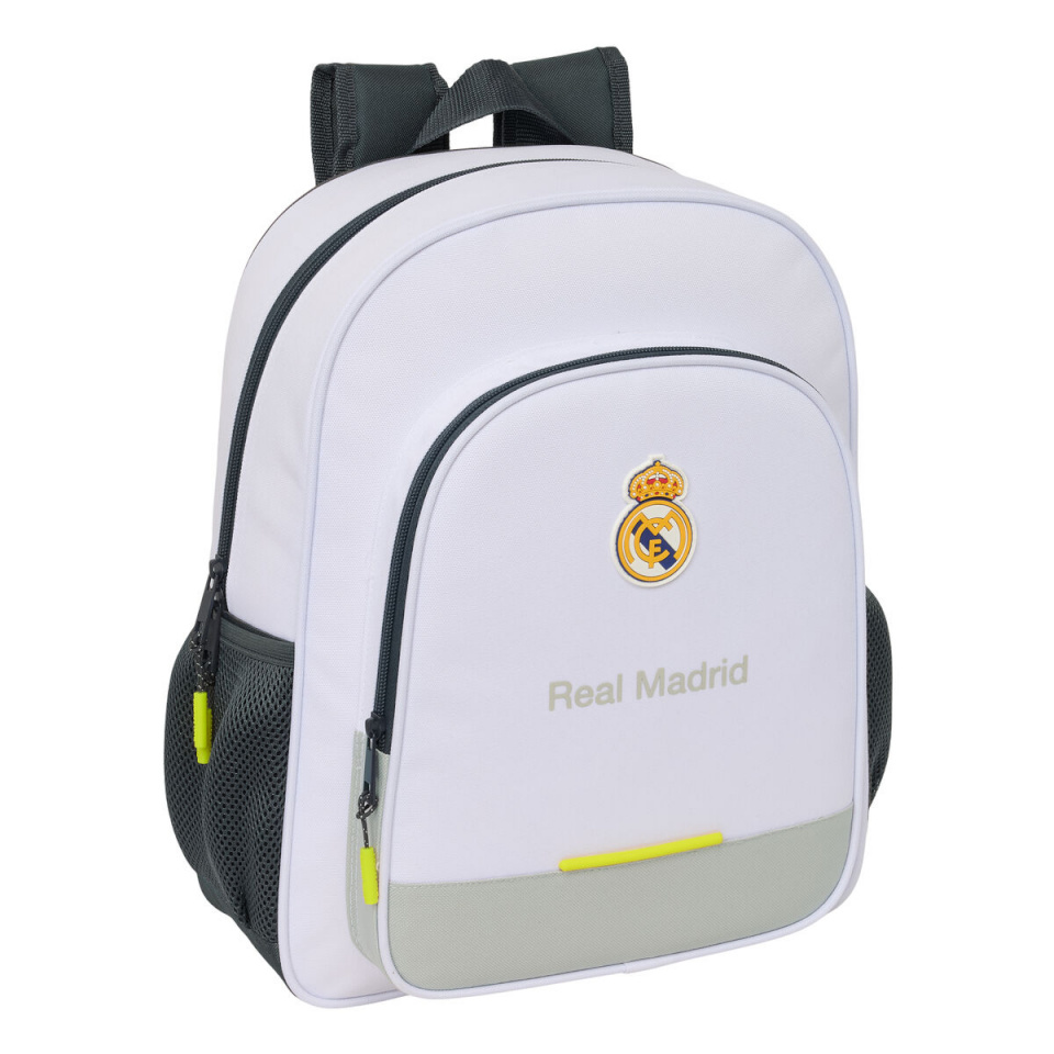 Real Madrid C.F. seljakott valge 32x38x12cm