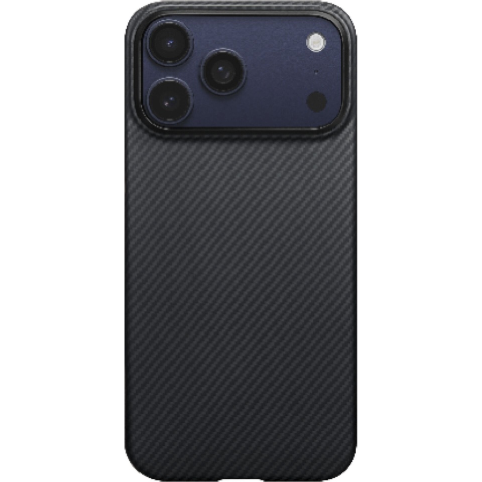 Pitaka kaitsekest Ultra-Slim Case for iPhone 17 Pro must/hall Twill