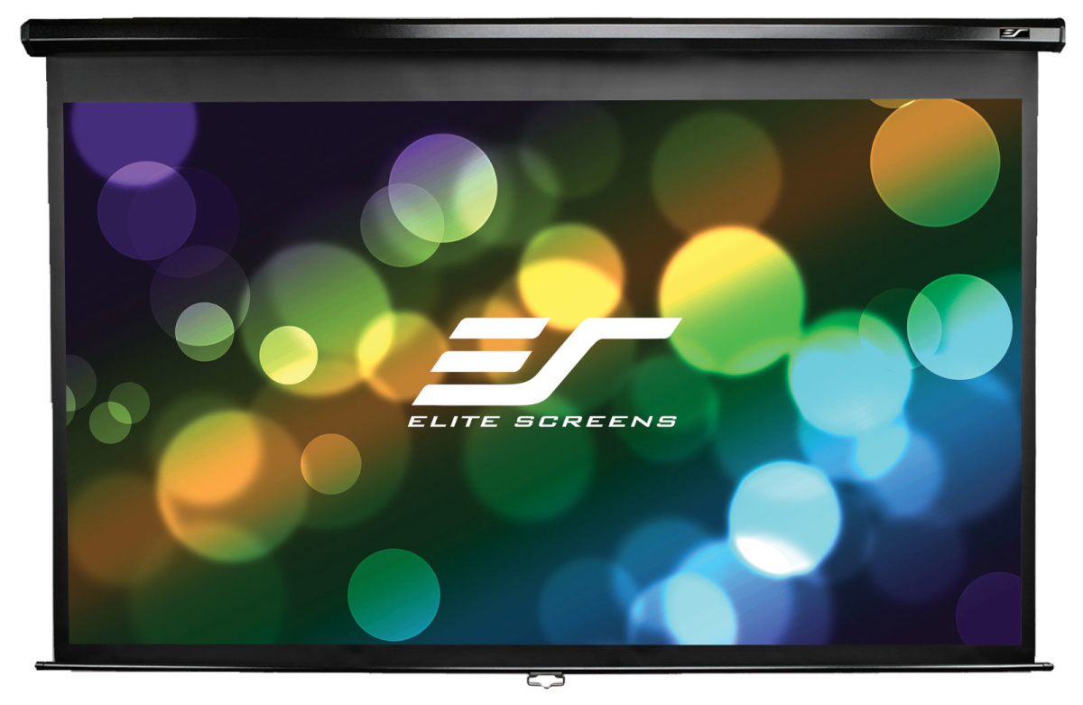 Elite Screens esitlusekraan Manual Series M84UWH 84" 16:9 (Viewable Width 185cm), must