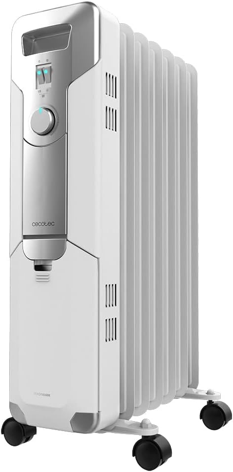 Cecotec soojapuhur ReadyWarm 7000 Space | Oil Radiator | 1500W | Number of power levels 3 | Suitable for rooms up to 15 m² | valge