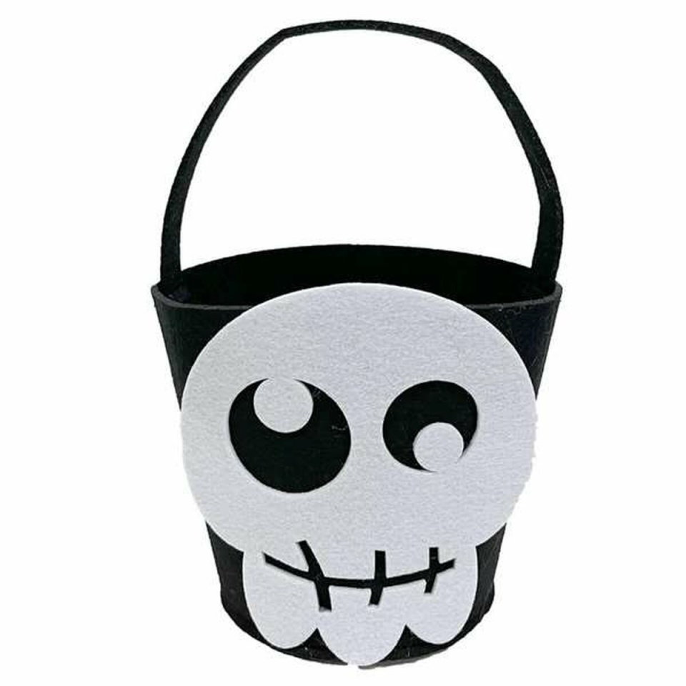 My Other Me Halloweeni Kaunistused Pealuu valge must