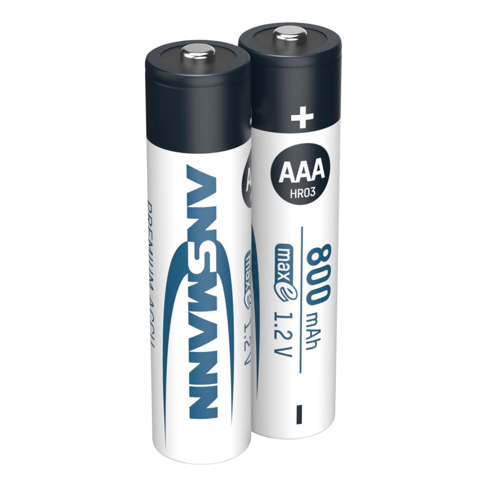 Ansmann akud 12x2 maxE NiMH Micro AAA 800mAh