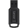 Lexar mälupulk V400 LJDV400128G-BNBNG, USB 3.0, 128GB, must