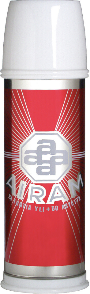 Airam termospudel 0,7 liitrit, punane