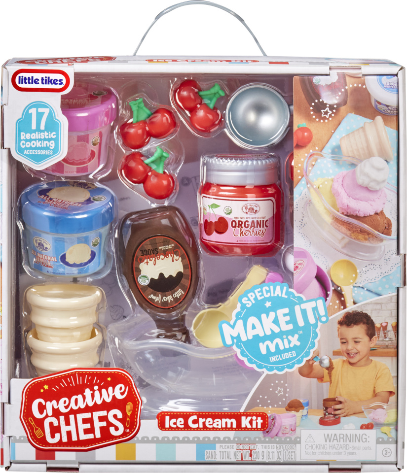 Little Tikes Creative Chefs jäätisekomplekt