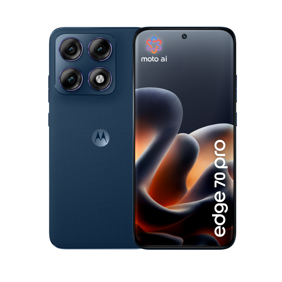 Motorola mobiiltelefon edge 70 Pro 256GB (Titan, Android, 8 GB)
