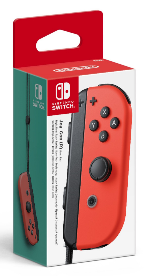 Nintendo mängupult Joy-Con (R) Neon punane