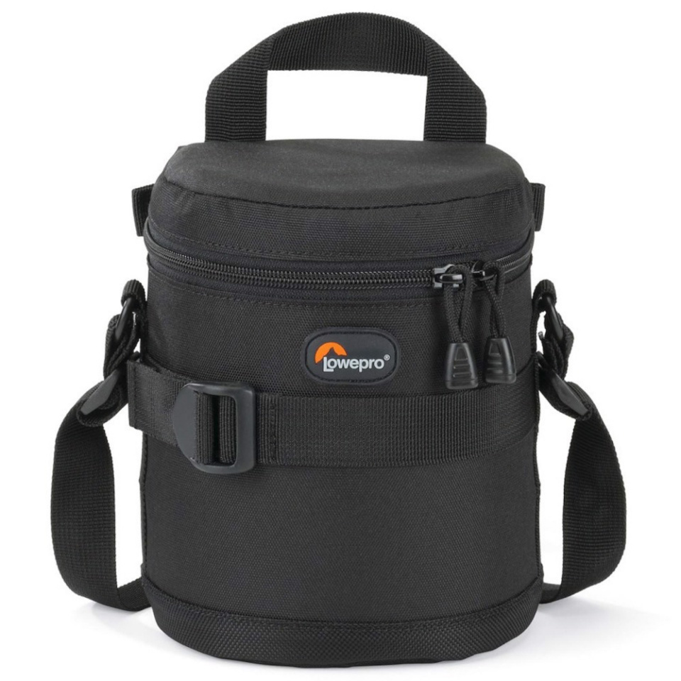 Lowepro kott 11x14 cm must,Objektiv-Köcher