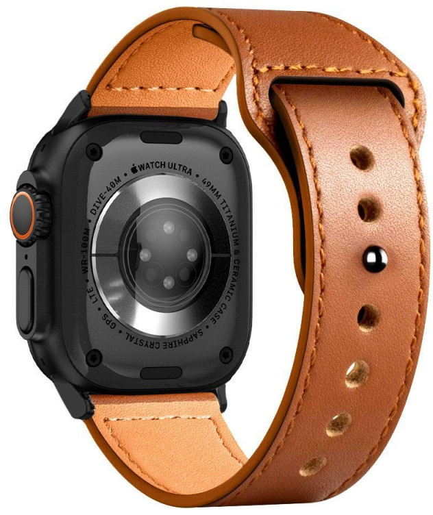 Tech-Protect kellarihm NaturalFit Apple Watch 38/40/41mm, pruun