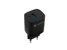 Natec Ribera USB Charger, 1x USB-A, 1x USB-C, 300 W | NUC-2141