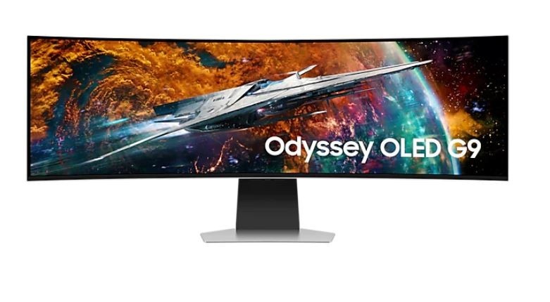 Samsung monitor LS49CG950SUXDU 49" Odyssey OLED G9 G95SC Monitor 5120x1440/32:9/250cd/m2/0.03ms DP, HDMI, USB