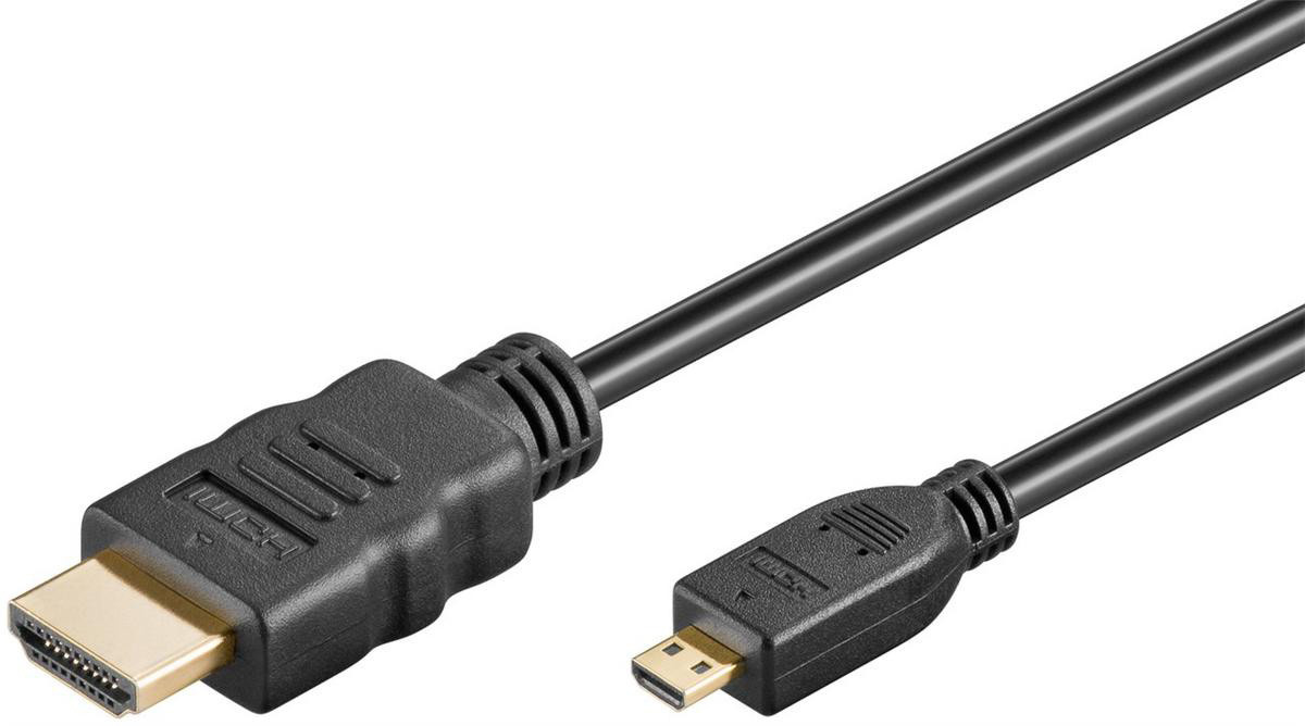 Goobay kaabel HDMI - microHDMI 1m