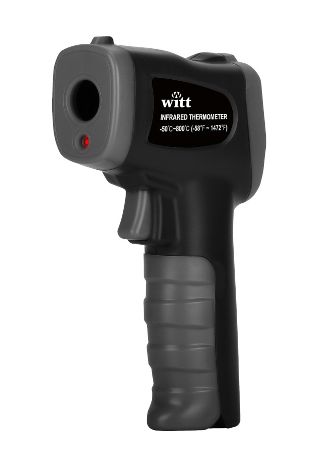 Witt infrapunatermomeeter Pizza Infrared Temperature Gun, must