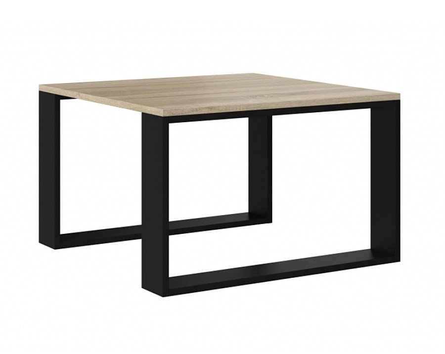 Top E Shop diivanilaud MODERN MINI table 67x67x40cm Sonoma oak/must