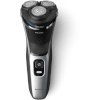Philips pardel S3143/02 Series 3000 Wet and Dry Electric Shaver, must