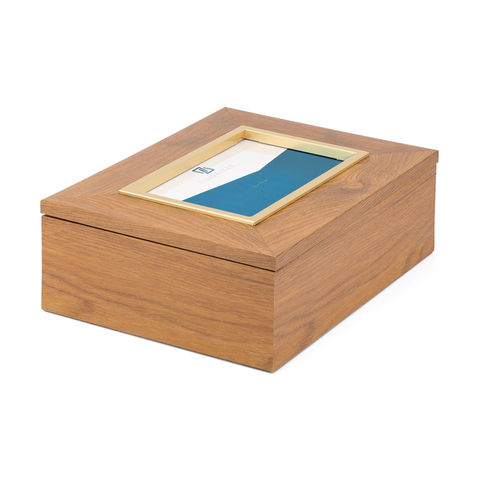 Zilverstad fotokarp Marseille 15x10 braun/kuldne 7172090