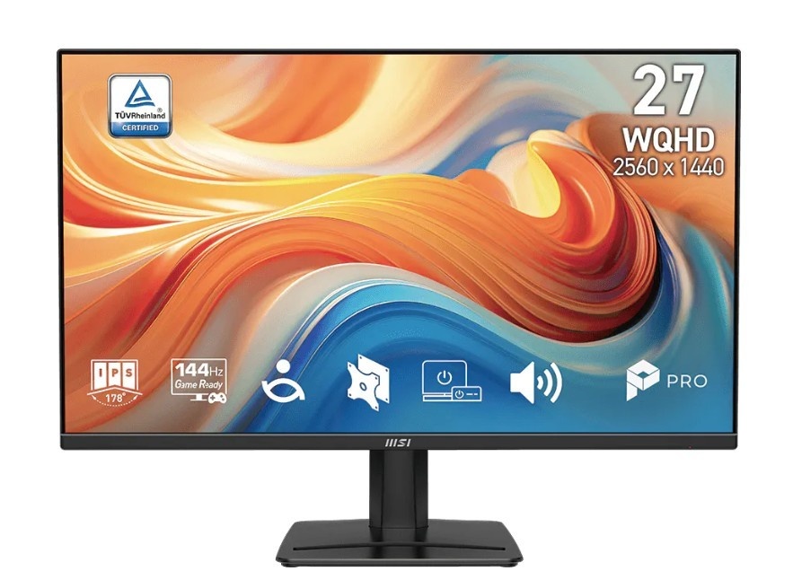MSI monitor PRO MP275Q E14 27 inches/LED/WQHD/Flat/144Hz/must