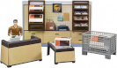 Bruder mängufiguur Set UPS Logistics Center