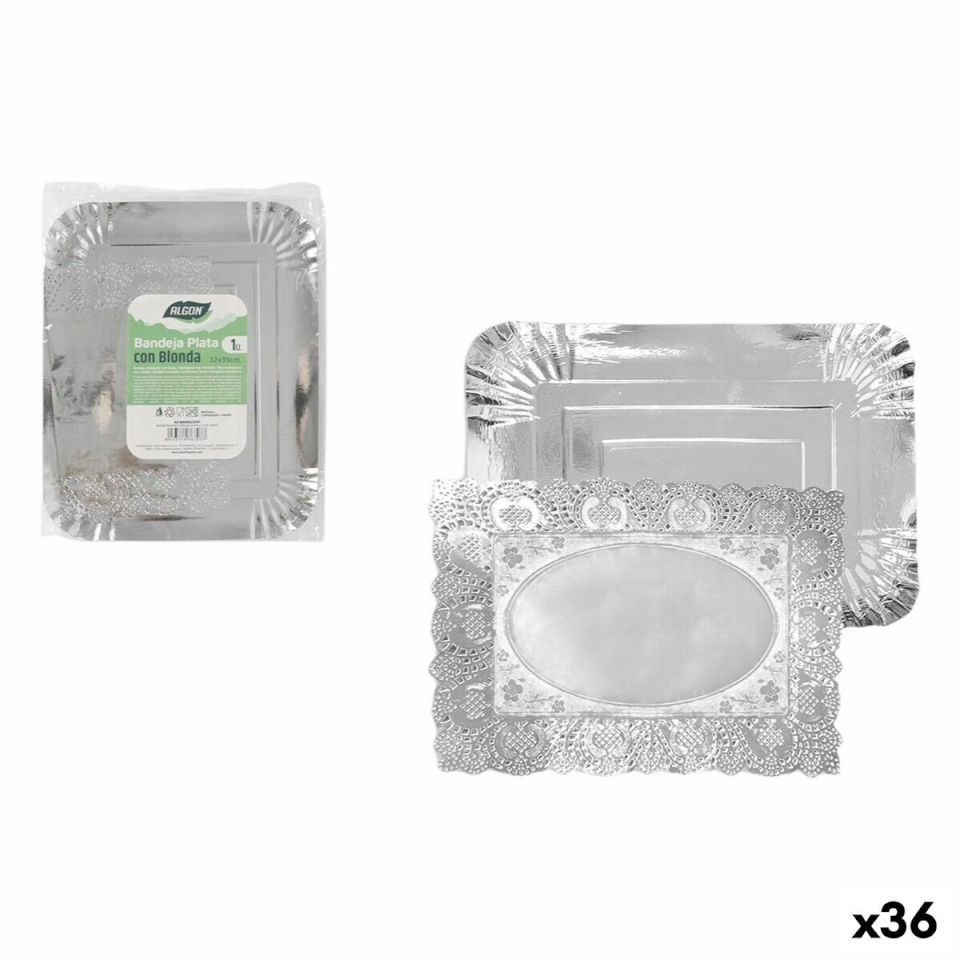 Algon Suupistete alus Ristkülikukujuline 32x39cm (36tk)