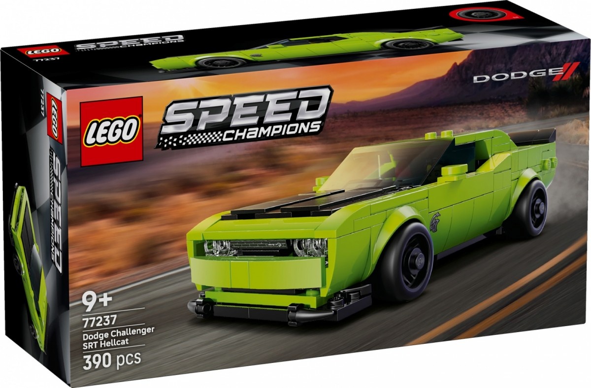 LEGO klotsid 77237 Speed Champions Dodge Challenger SRT Hellcat Sportwagen