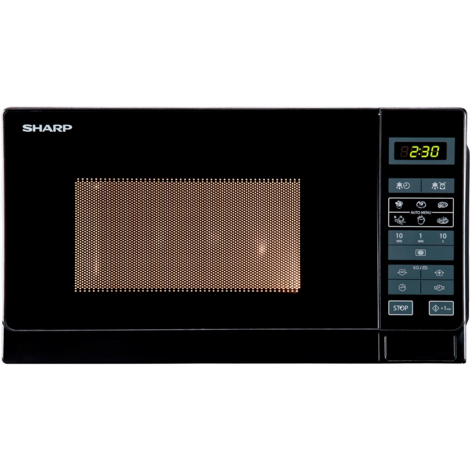 Sharp mikrolaineahi R242BKW Microwave, must