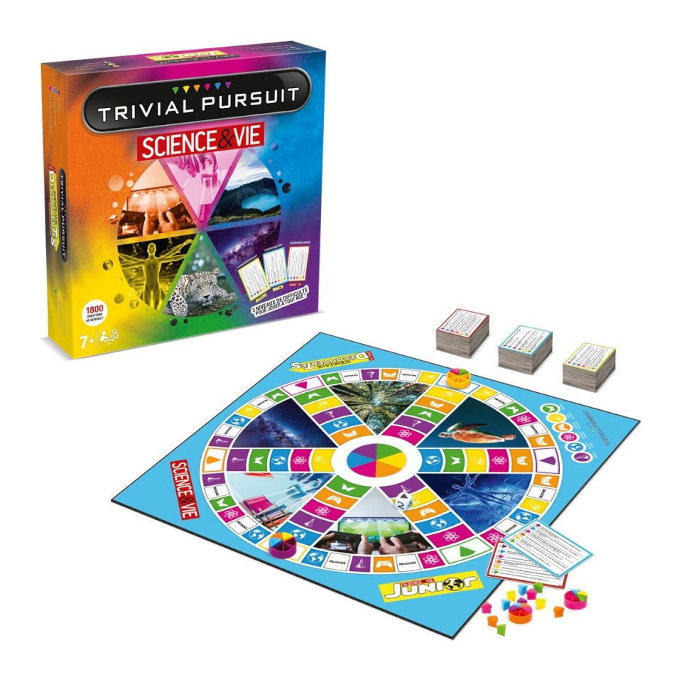 Trivial Pursuit Küsimuste ja vastuste komplekt Trivial Pursuit Science & Vie