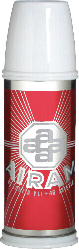 Airam termospudel 0,45 liitrit, punane