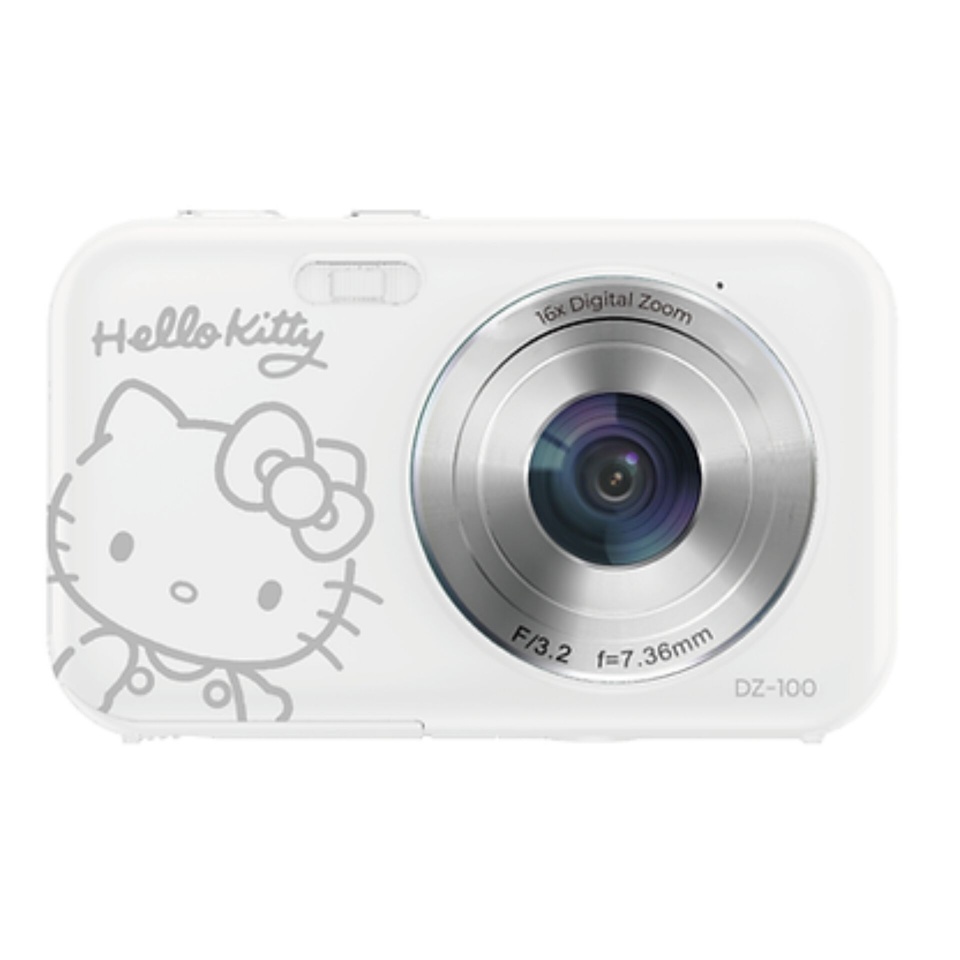 Yashica kompaktkaamera DZ-100 Hello Kitty, valge