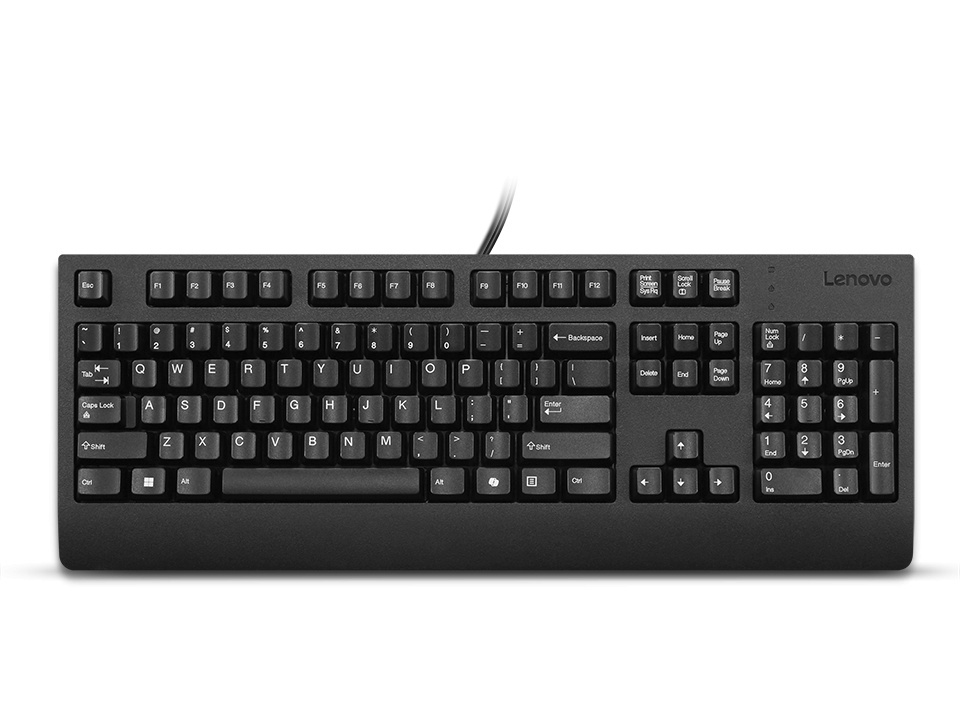 Lenovo klaviatuur Preferred Pro II | Keyboard | Wired | Lithuanian | must | USB-A