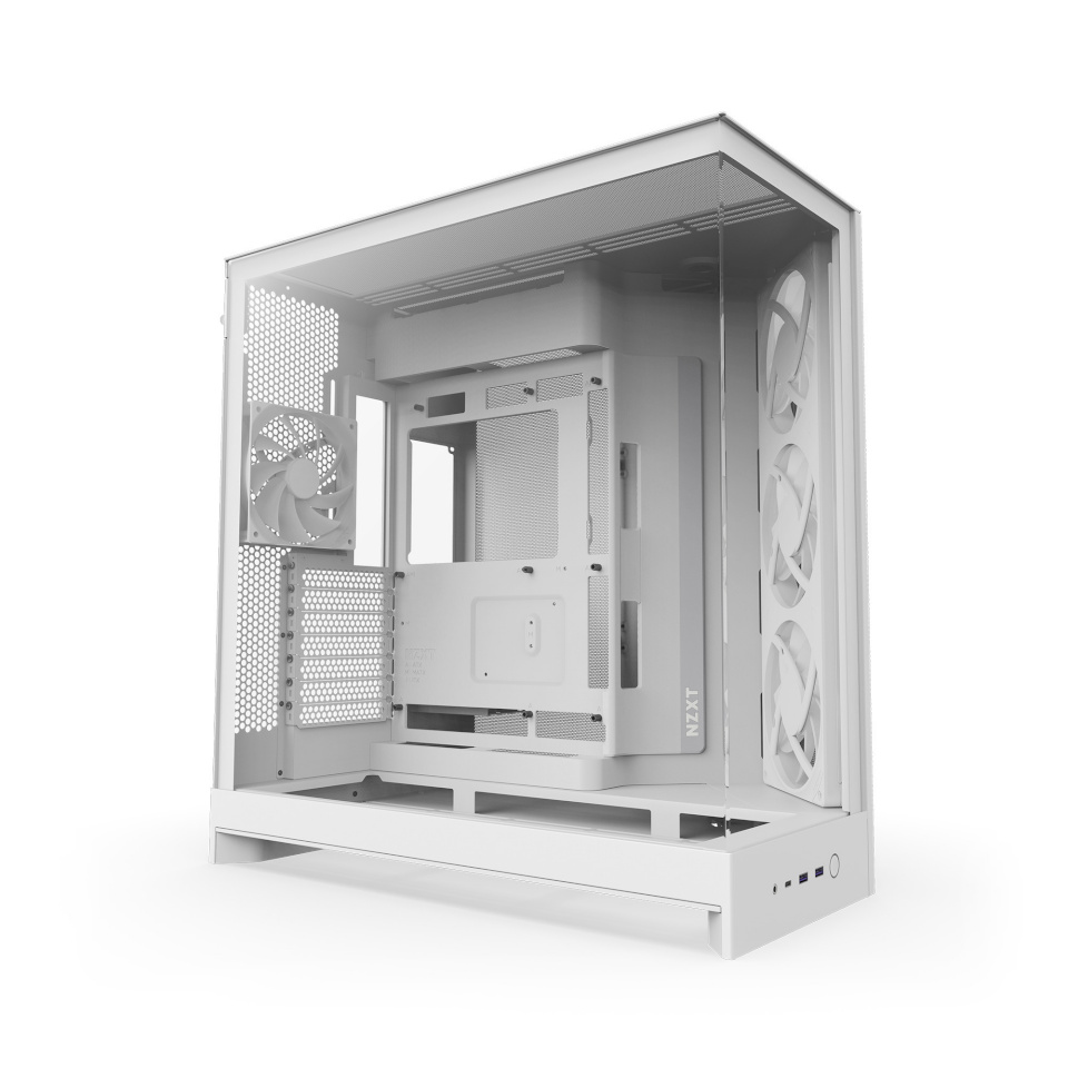 NZXT H9 Flow RGB (2025) ATX-korpus, valge