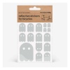 Bookman Helkurkleepsud jalgrattale Reflective Stickers for Bicycles, White Ghost