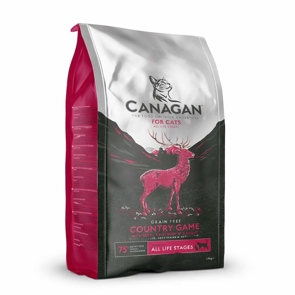 Canagan kuivtoit kassile Country Game - Duck, Deer, Rabbit, 1,5kg