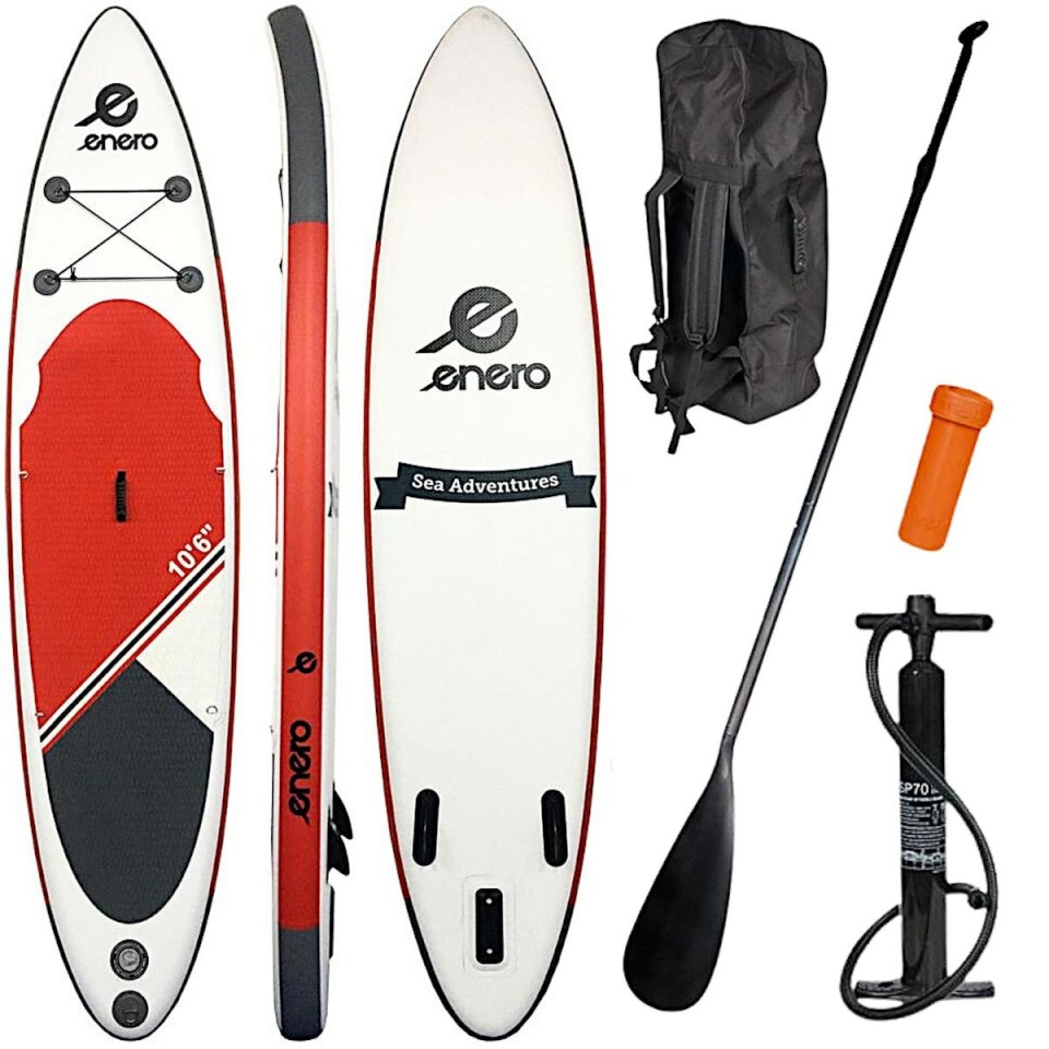 Enero ZESTAW - DESKA DMUCHANA 145KG 320X81X15CM ENERO