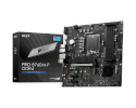 MSI emaplaat PRO B760M-P DDR4, Intel, LGA1700, DDR4 DIMM, 	SATA, M.2, Intel B760, mATX