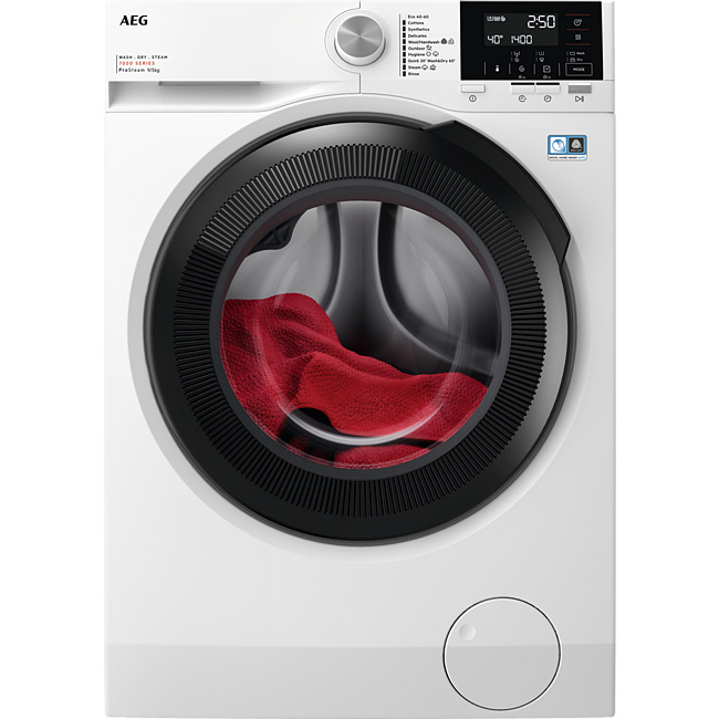 AEG kuivatiga pesumasin Series 7000 Pro Steam 9kg / 5kg Washer-Dryer Combo, valge