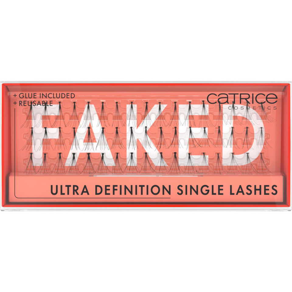 Catrice ripsmetutikud Faked Ultra Definition Single Lashes 51tk, Black, naistele