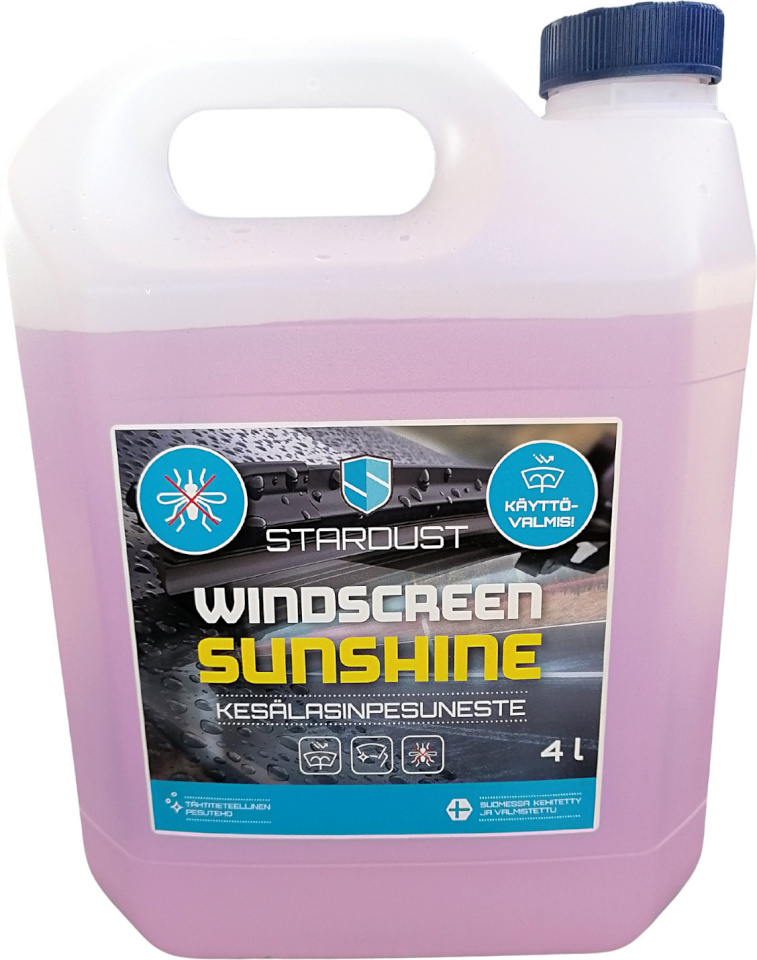 FinnElox Stardust Sunshine suvine aknapesuvedelik 4 liiter