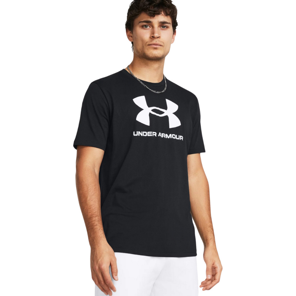 Under Armour T-särk meestele Sportstyle Logo must 1382911 001 suurus XXL