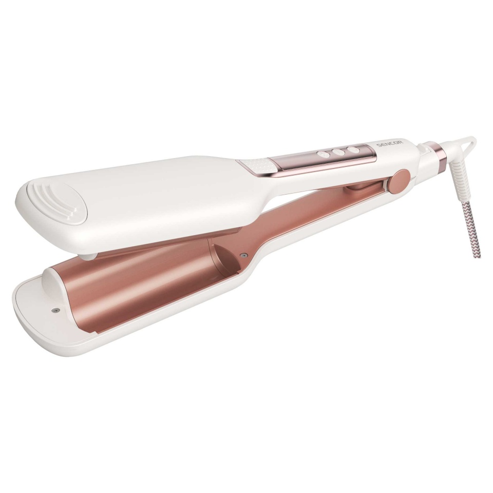 Sencor lokitangid SHI4700GD Hair Waver, valge/roosa