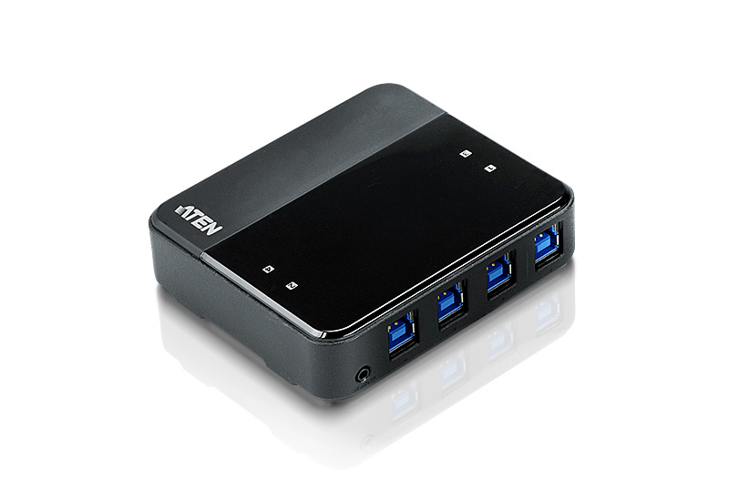 Aten switch 4x4 USB 3.2 Gen1 Peripheral Sharing | US434